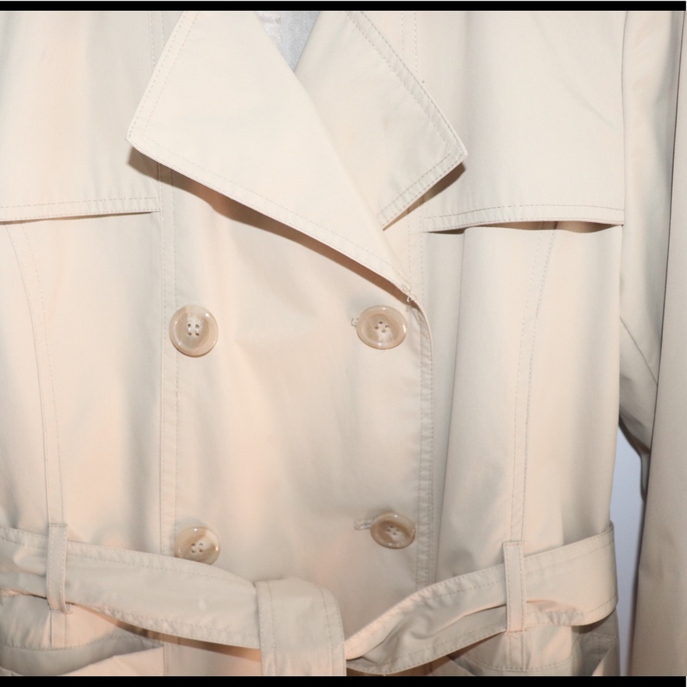 GIACCA Trentch Beige Short  Jacket - Picture 5 of 8
